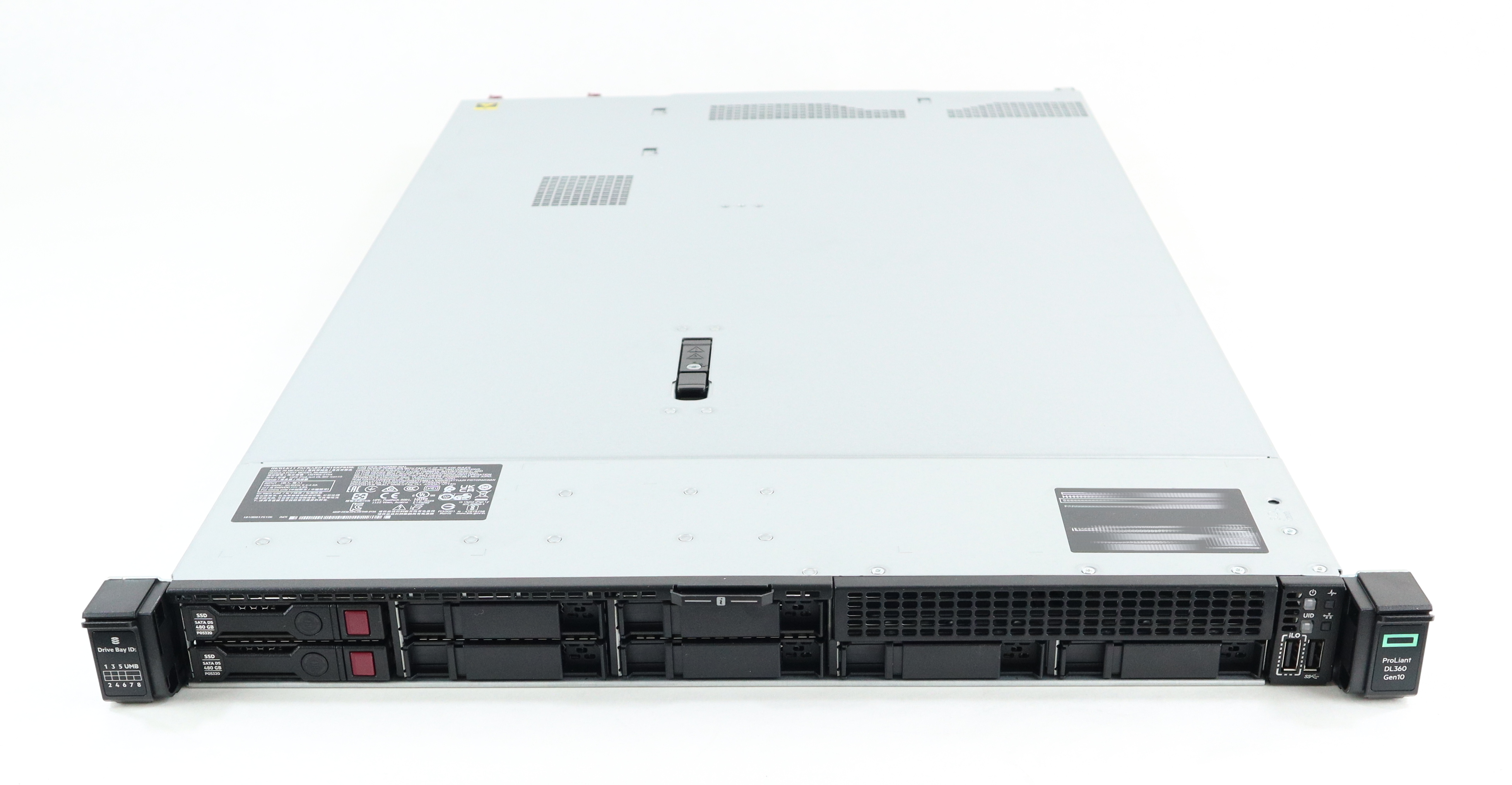 HPE ProLiant DL360 Gen10 RM Xeon Gold 6254 3.1GHz RAM 128GB SSD 480GB 867959-B21