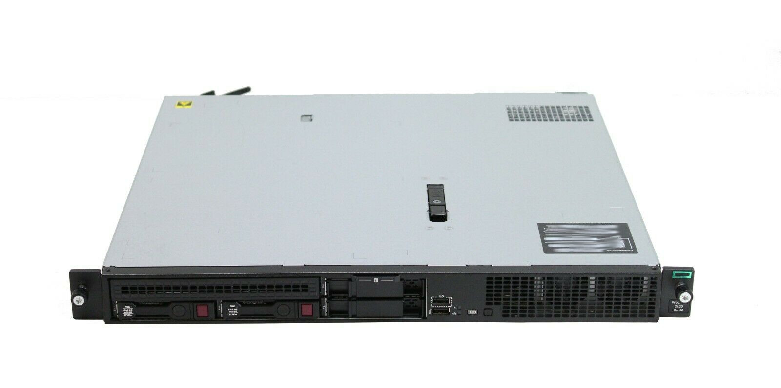 HPE ProLiant DL20 Gen10 Server E-2144G 8GB 2x600GB 3y License SFF RM SA P06963-B21