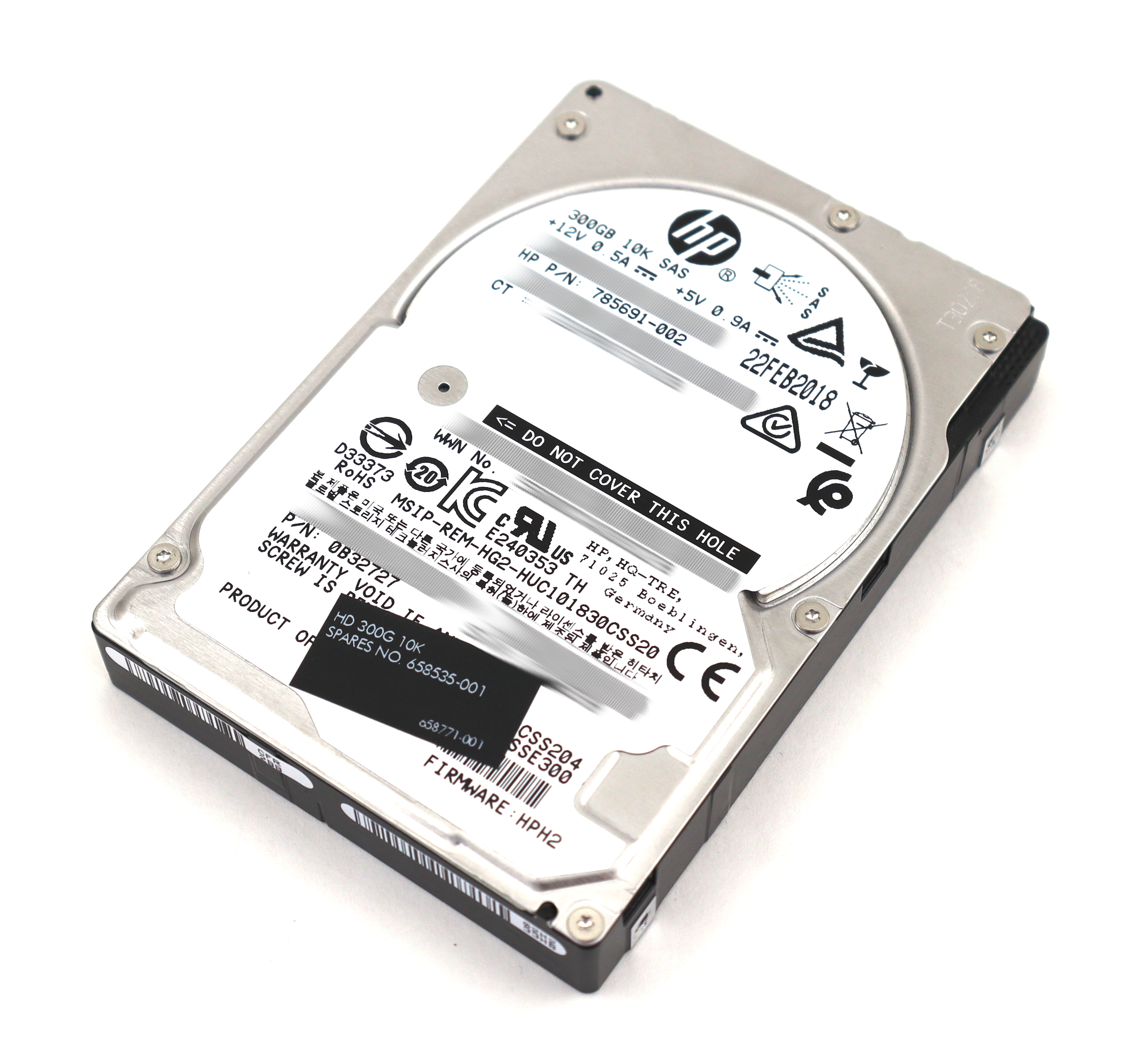 HP HGST 300GB HUC101830CSS204 10K RPM SAS 2.5" 785691-002 658535-001