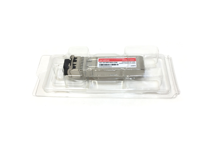 Proline Cisco GLC-SX-MM-RGD-CDW Compatible SFP TAA Compliant Tra