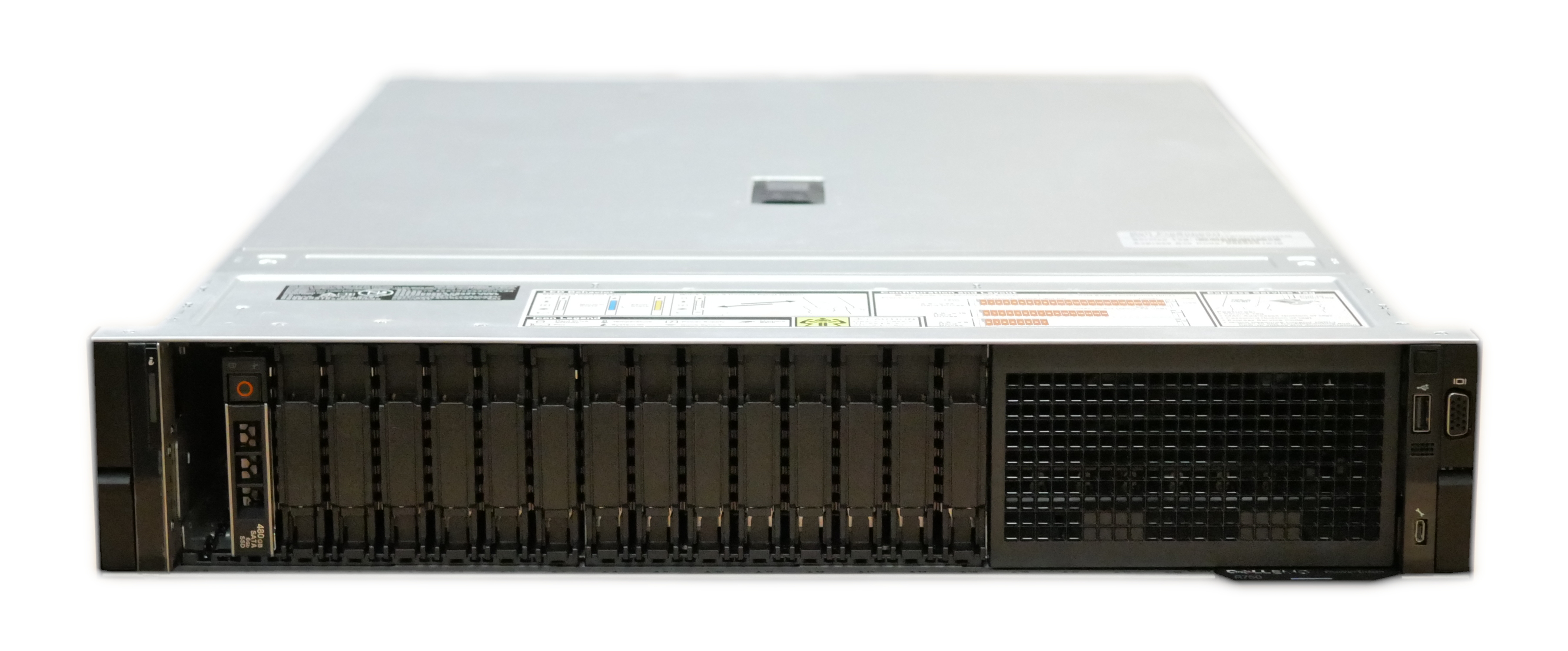 Dell PowerEdge R750 RM 2x1400W 2x Xeon Gold 6346 2x480GB SSD 384GB RAM DT6TP CTO