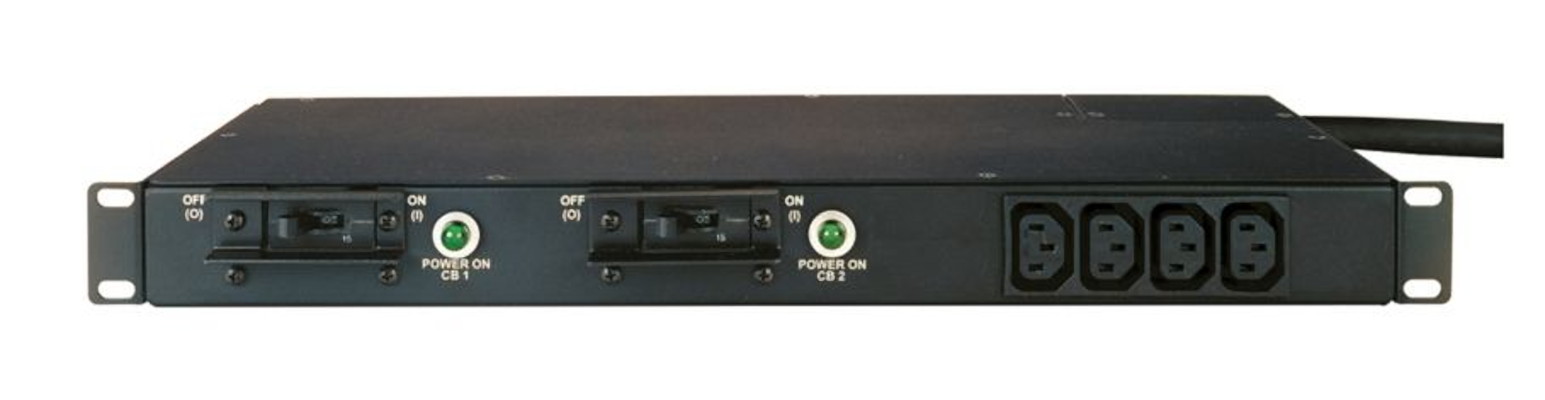 Eaton Basic RM PDU 1U 110-240V 50-60Hz 3330W 8x C13 2x C19 TPC2105-27801U