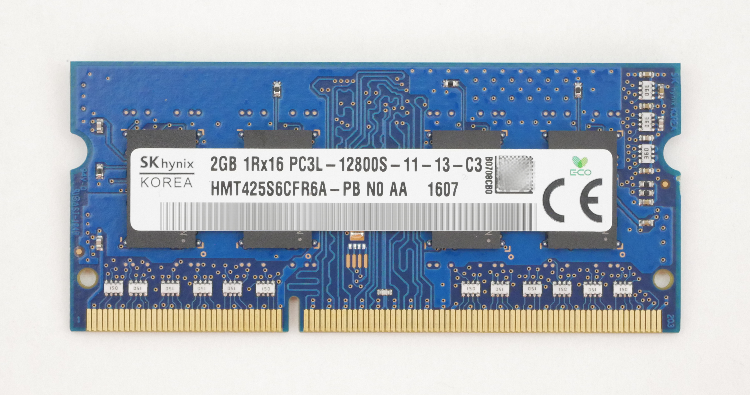 (2x2GB ) Hynix 4GB HMT425S6CFR6A-PB PC3L-12800S SODIMM Non-ECC 1.35V