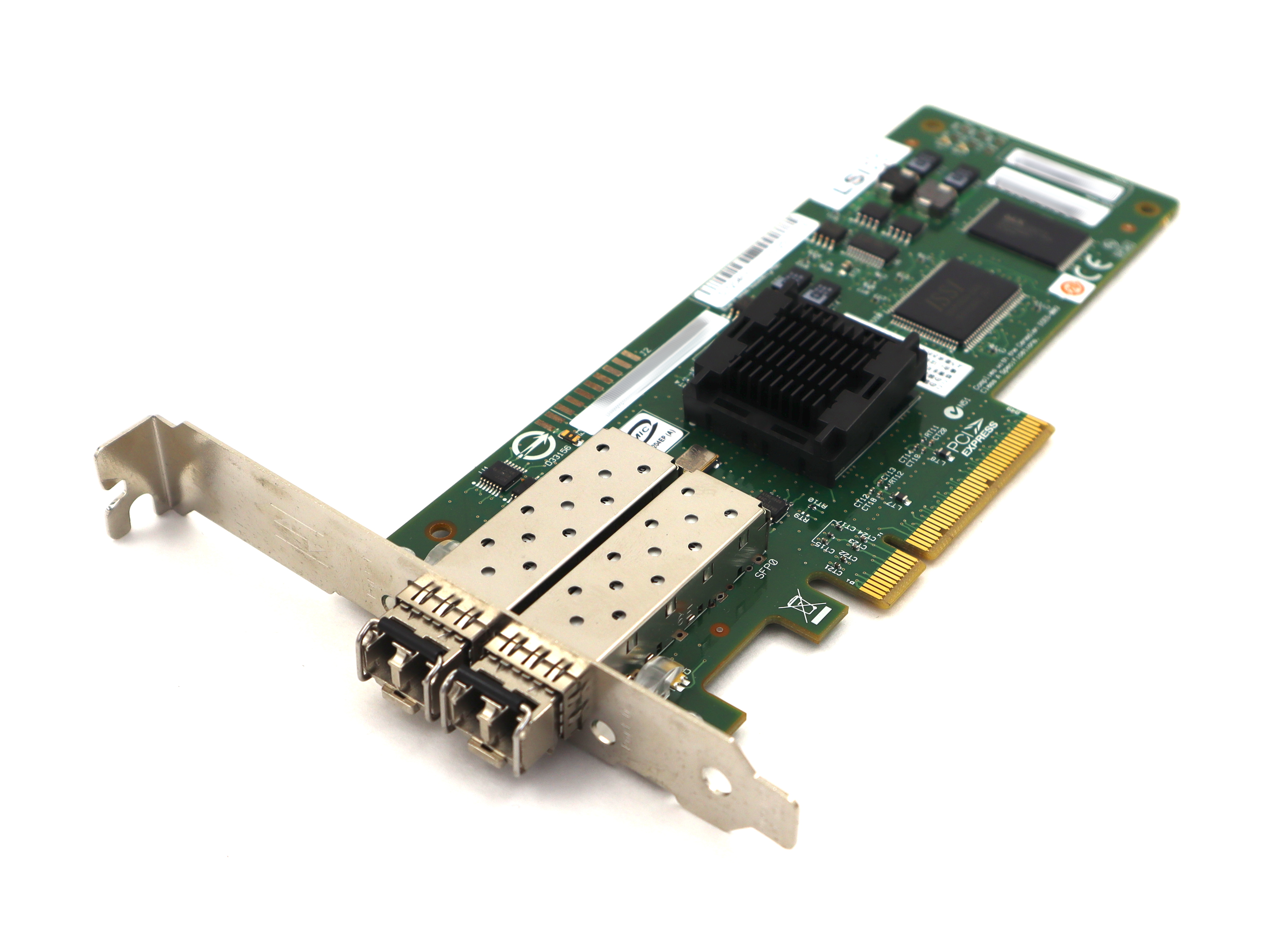 LSI Logic LSI7204EP H3-25077-01B PCI-E Dual-Port 4GB/s Fibre Channel Controller