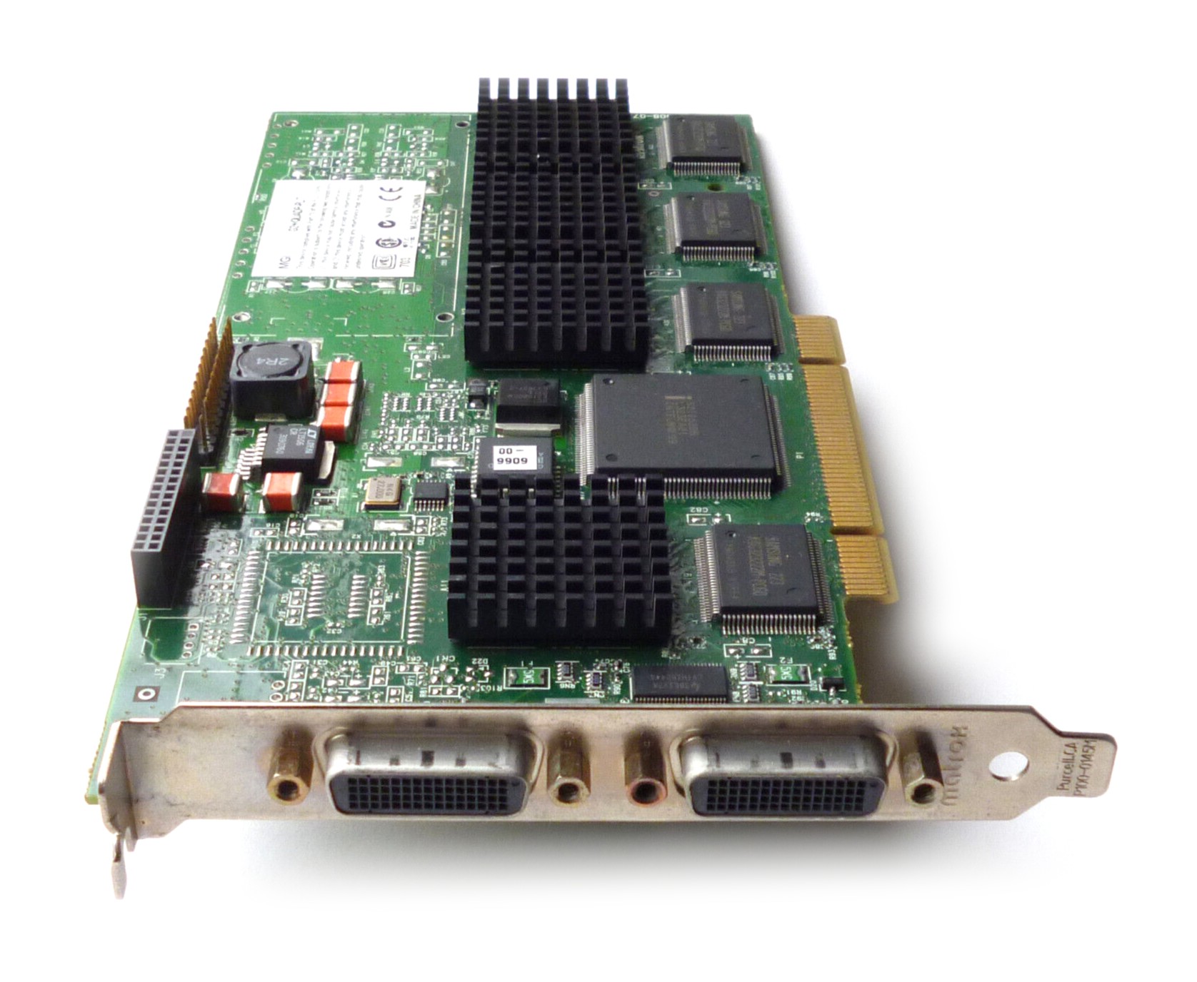 MATROX G2+/QUADP-PL/7 PCI QUAD HEAD VIDEO CARD 32MB MGI G200 MMS LFH-60