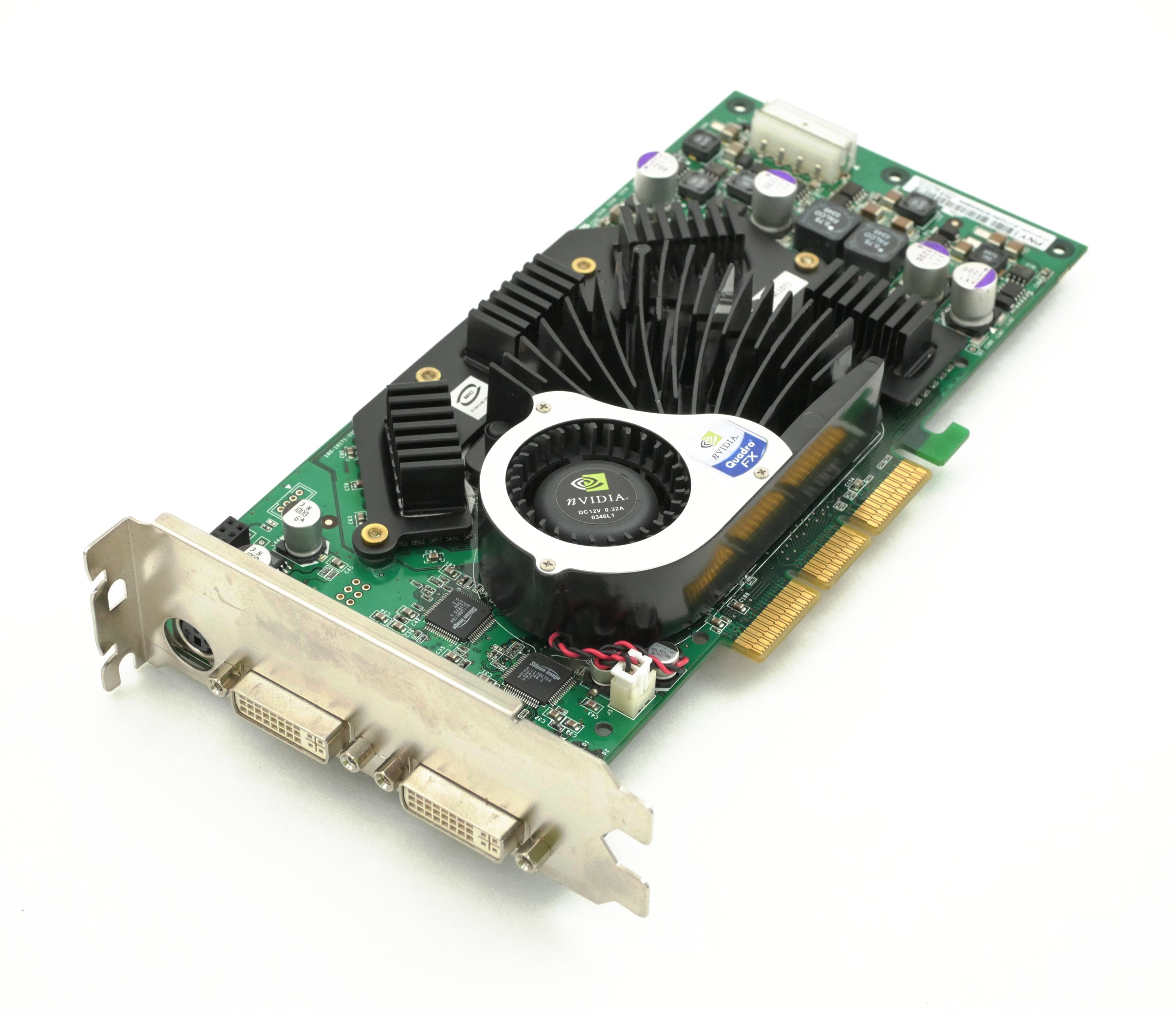 PNY nVIDIA FX3000 VCQFX3000 256MB AGP Dual DVI S-Video BIOS 4.35.20.23.07