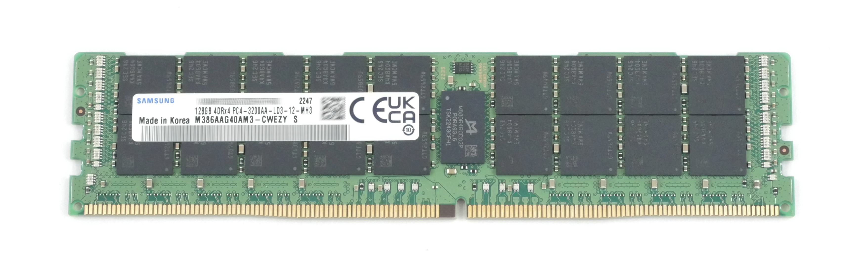 Samsung 128GB M386AAG40AM3-CWE PC4-3200AA LrDimm 288pin ECC 1.2V Server Memory