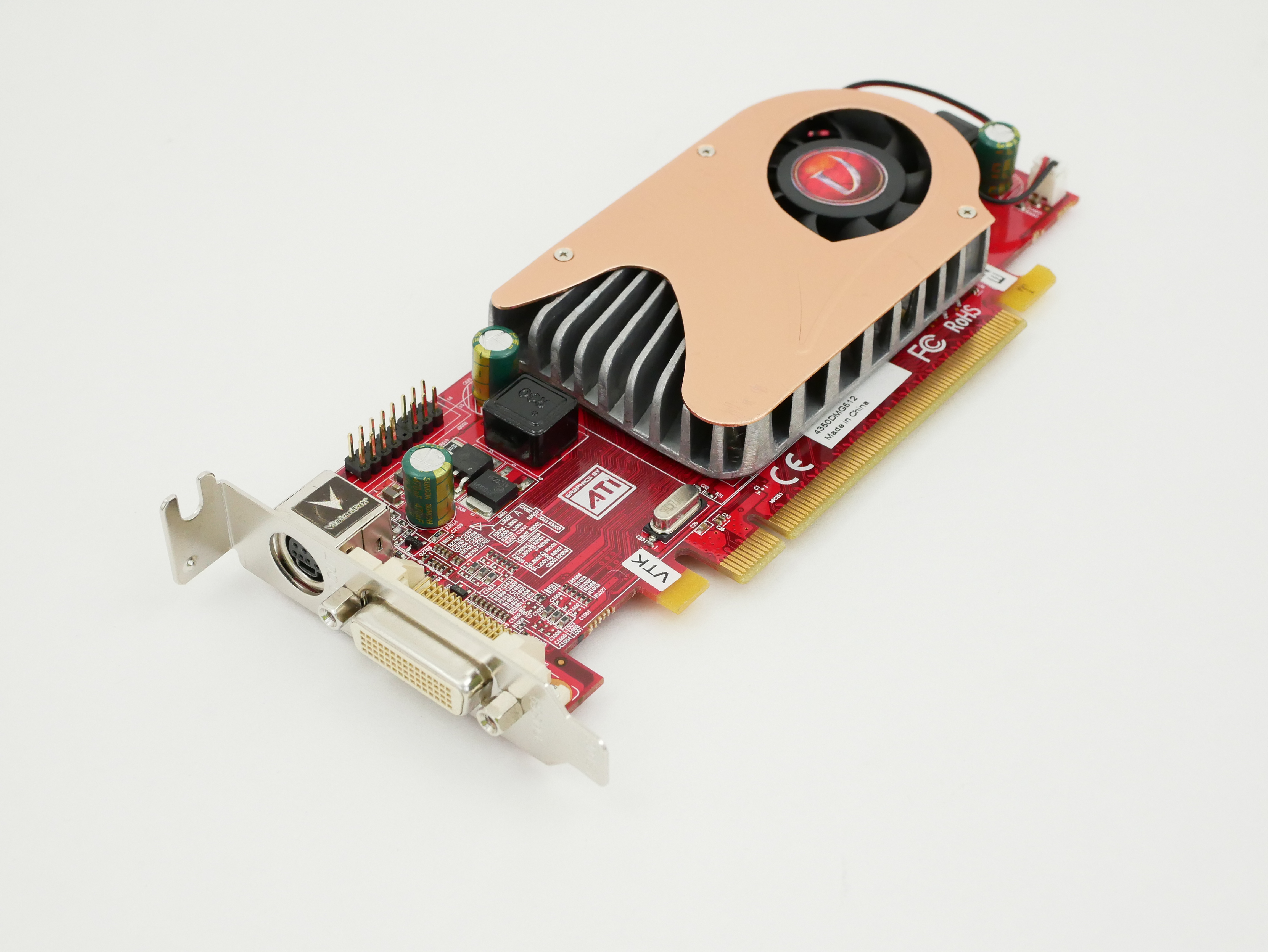 Visiontek ATI AMD Radeon HD 4350 512MB Graphic Card VTK-MS4350LD2-E24