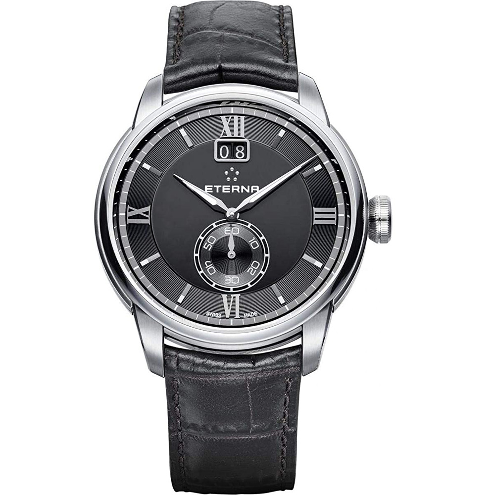 Eterna Adventic 2971-41-46-1327 Swiss Men's Watch Black Dial