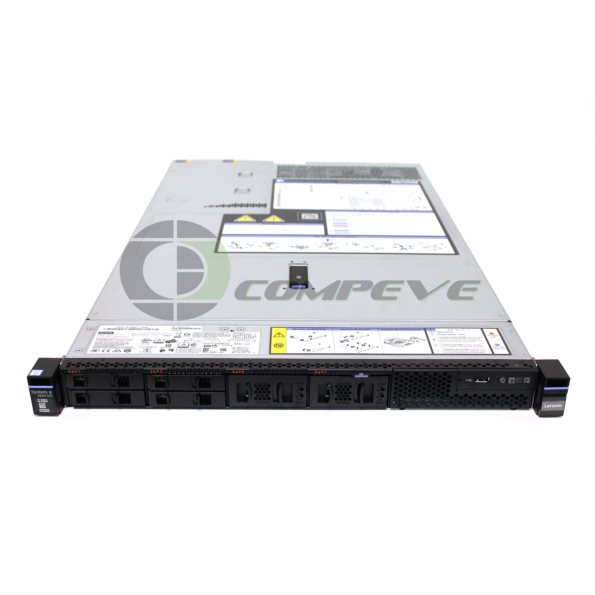 Lenove System x x3550 M5 8869AC1 Server Xeon E5-2620v4 16GB RAM