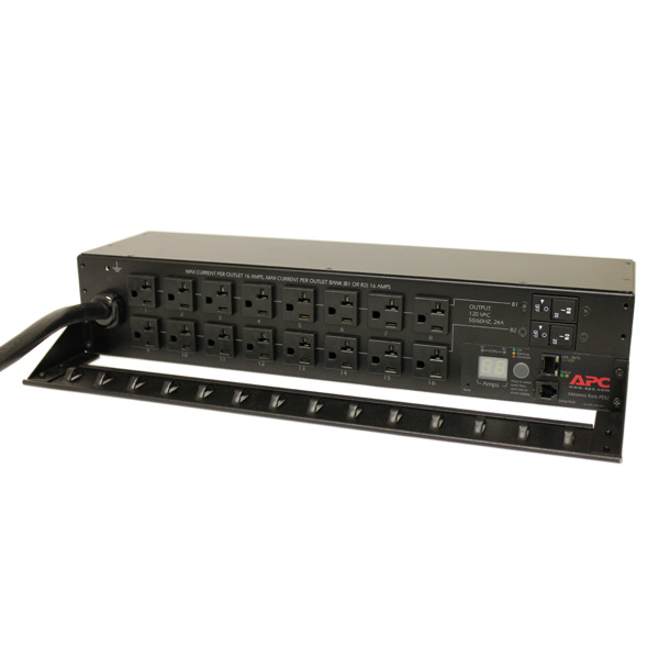 APC AP7802 Metered 2U 120V 12 ft Rack Power Distribution Unit