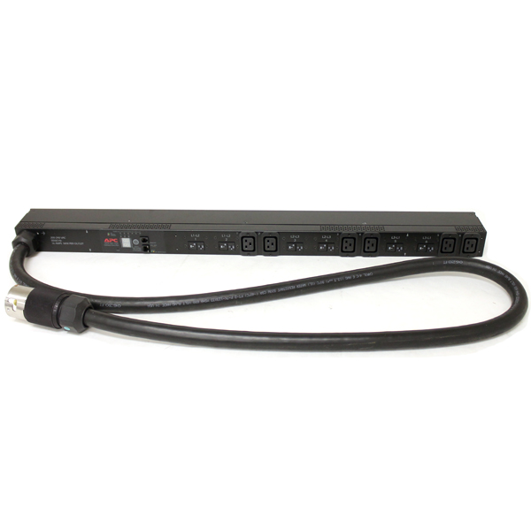 APC AP7867A Metered Rack PDU 0U 208V 14.4kW 6-Outs CS8365 Input