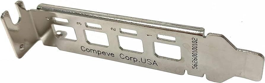 Compeve Low Profile LP Bracket Nvidia Quadro NVS510 K1200 P600 P620 P1000 T1000 91008581