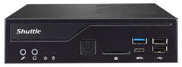 Shuttle XPC Slim DH410S Mini Barebone PC Intel H410 Support 65W Cometlake CPU No Ram No HDD/SSD No CPU No OS