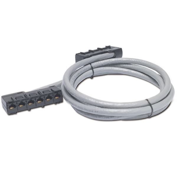 APC DDCC5E-025 Data Distribution Cable CAT 5E 6x RJ-45 25FT