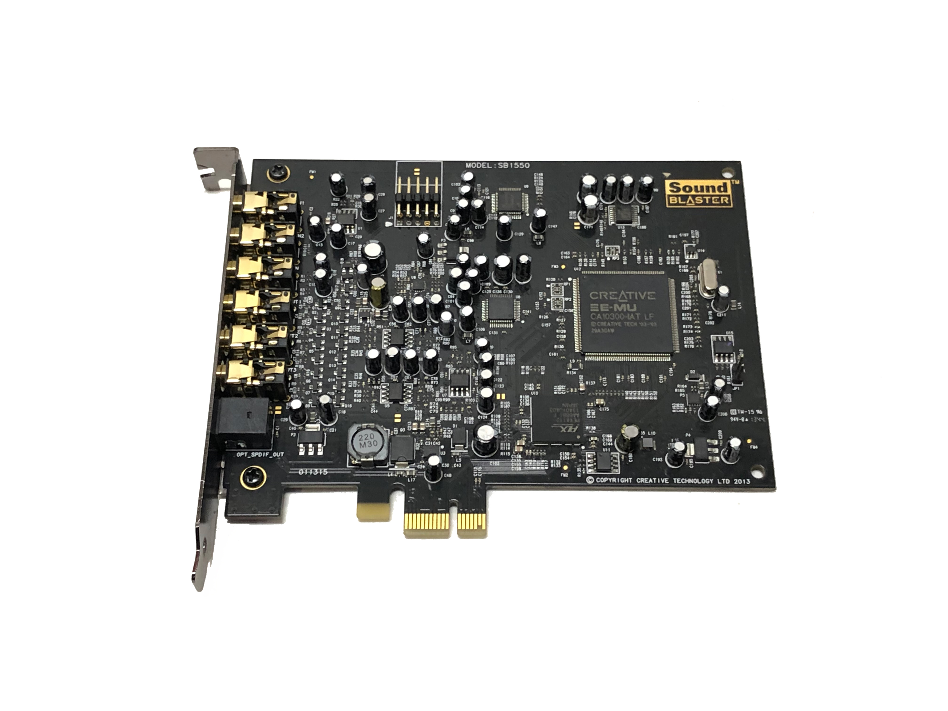 Creative Technology Sound Blaster SB1550 Audigy RX 7.1 CA10300-IAT LF