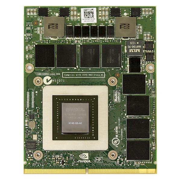 Nvidia Quadro K4000M 4GB GDDR5 MXM GPU Video Card Dell JDHNF