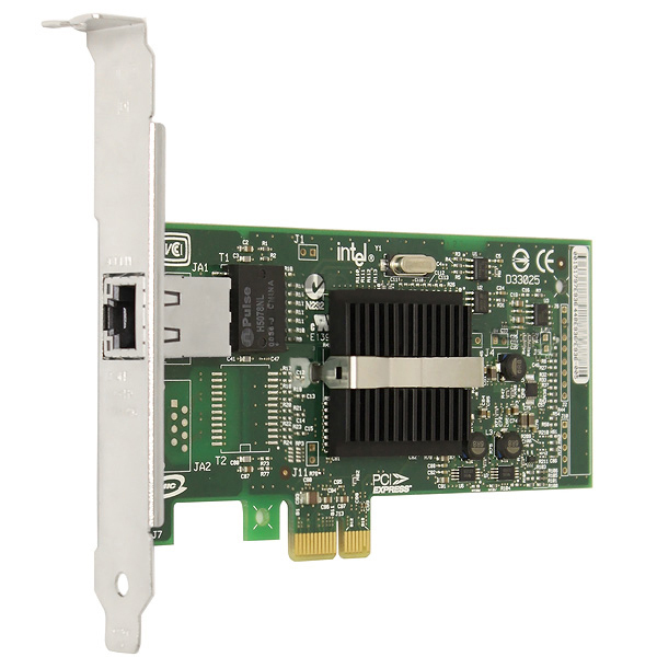 Intel PRO/1000-PT Network Adapter PCIe x1 RJ45 D33745 Dell U3867