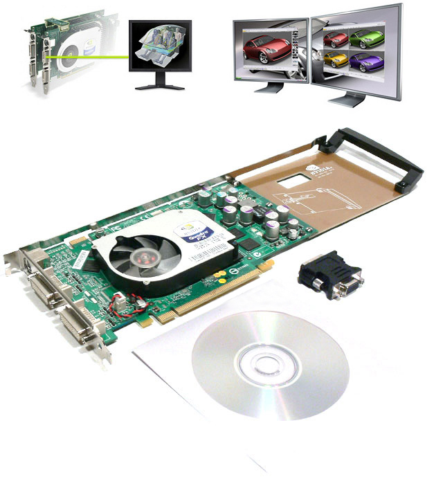 GE Healthcare 5462679 nVidia Quadro FX1400 Imaging Video Card 128MB