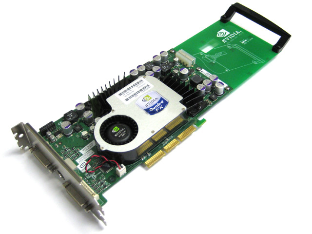 AGP nVidia Quadro FX 2000 FX2000 Video Card HP 326797-001 329259-001 DE806A